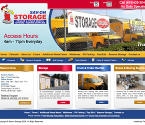 Case Study: <br> Savon Storage